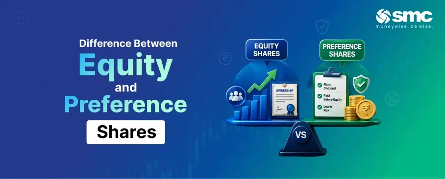  Difference Between Equity Shares and Preference Shares